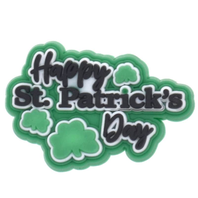 Happy St. Patrick's Day sign 200-06 Shoe Charm
