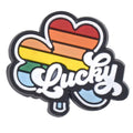 St. Patrick's rainbow hearts LUCKY 200-07 Shoe Charm