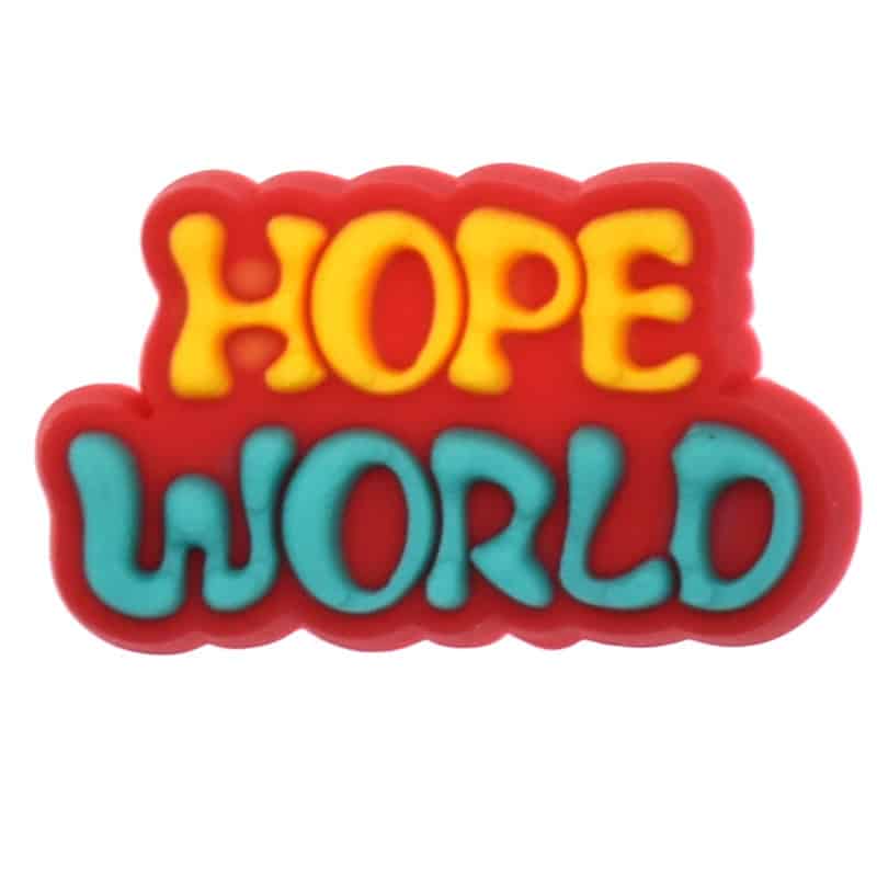 HOPE WORLD sign 200-16 Shoe Charm
