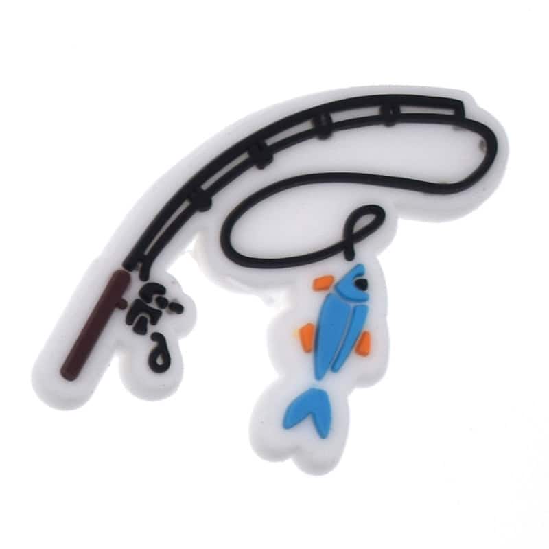 Fishing rod 204-19 Shoe Charm