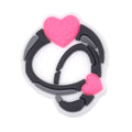 Shoe Charm -  Rings of love 205-06