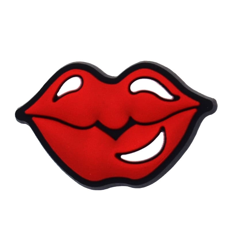 Shoe Charm -  Big red lips 205-10