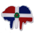 Flag butterfly flying red/white/blue 212-14 Shoe Charm