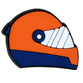 Racing car helmet 23-24 Shoe Charm