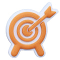 Archery target 23-50 Shoe Charm