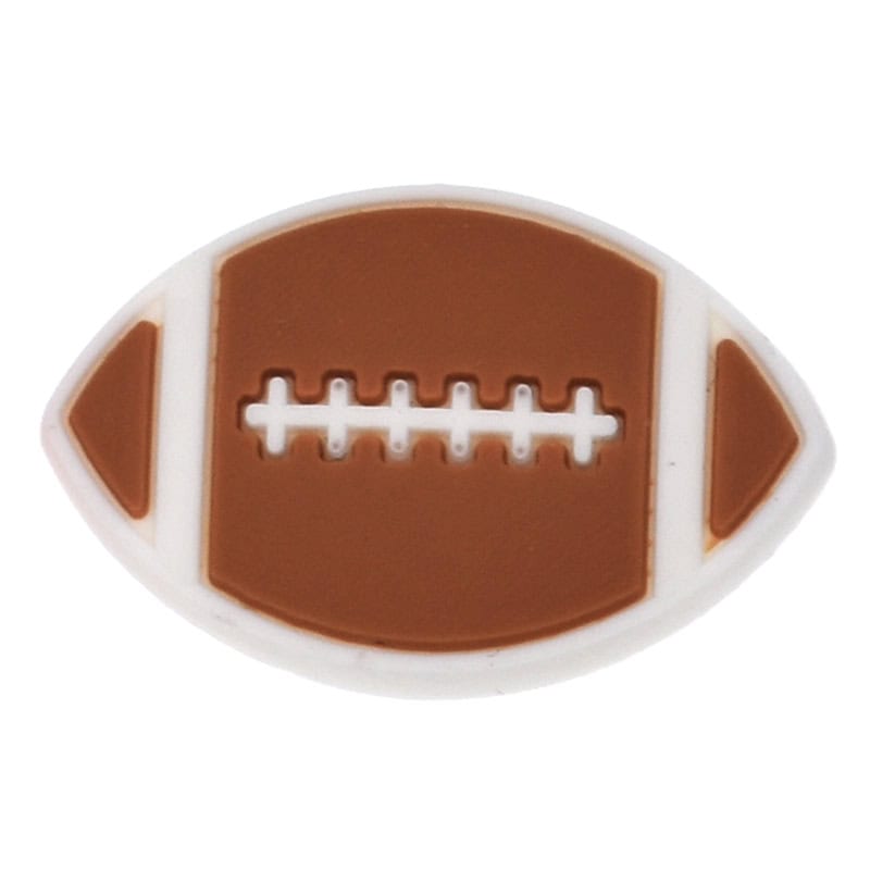Rugby Union ball 23-66 Shoe Charm
