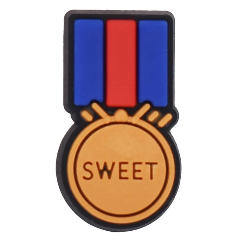 Sweet Winners Medal 23-68 Shoe Charm