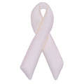 Bladder Cancer  white Awareness Ribbon 24-07 Shoe Charm