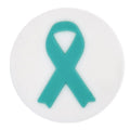 Bone Cancer yellow badge style Awareness Ribbon 24-11 Shoe Charm