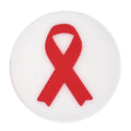 Prostate Cancer badge style Awareness Ribbon24-13 Shoe Charm