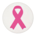 Breast Cancer pink badge style Awareness Ribbon 24-14 Shoe Charm