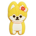 Shoe Charm - Red flower Puppy Dog 27-10