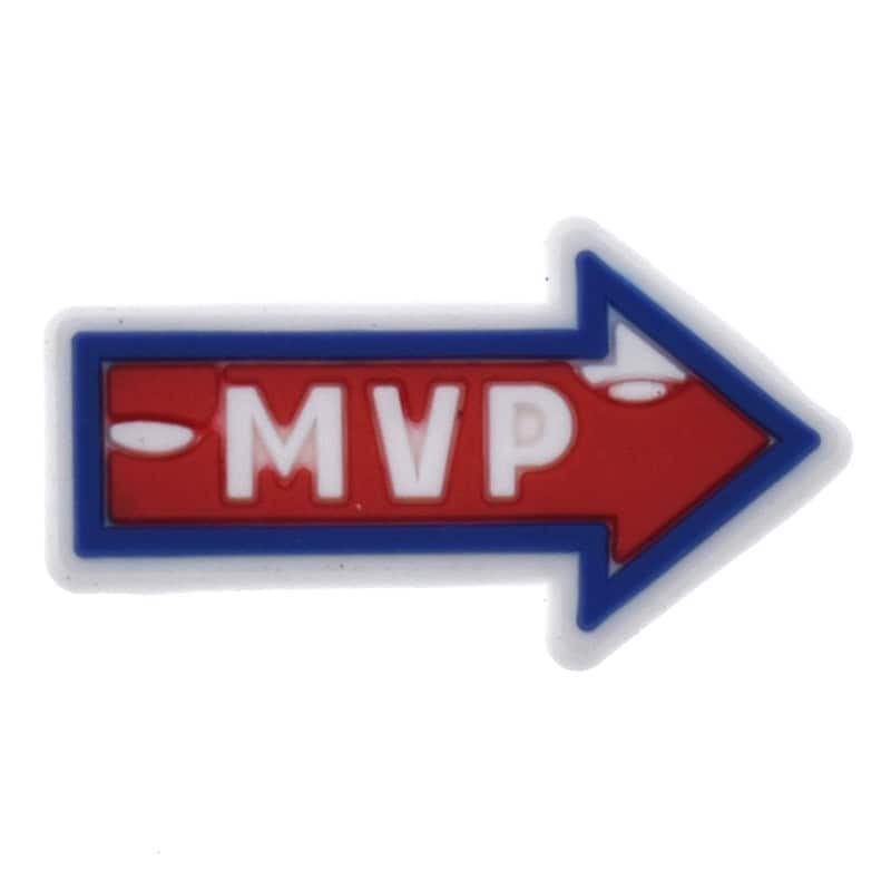 MVP red & blue arrow sign 302-01 - Shoe Charm
