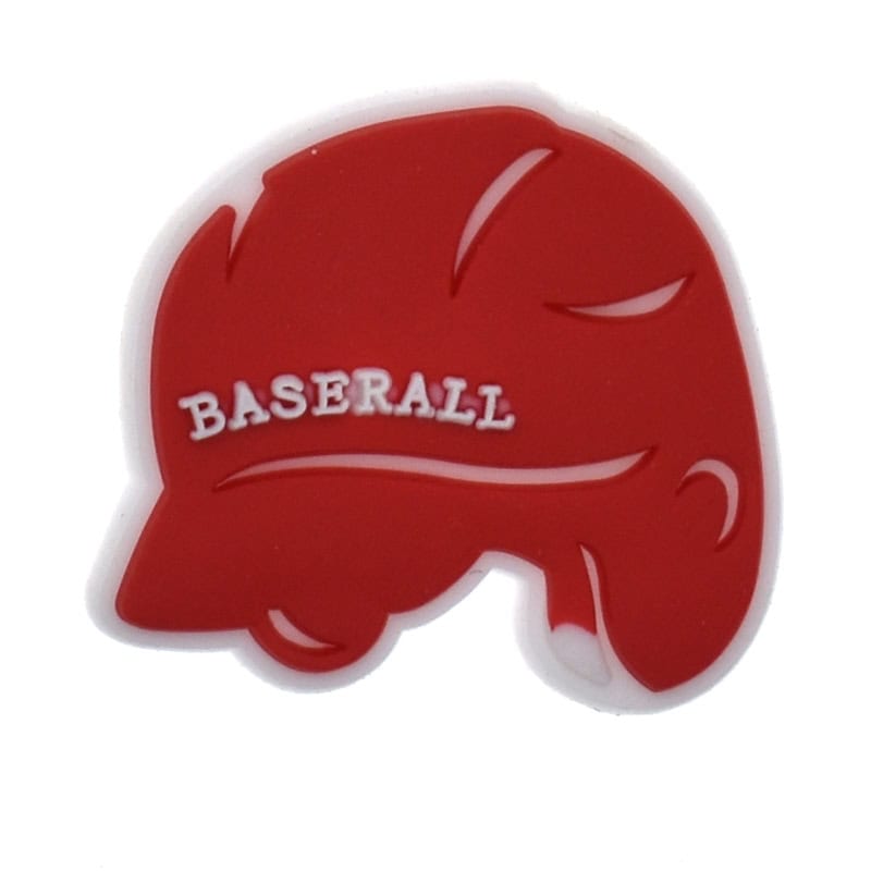 Baseball cap red 302-04 - Shoe Charm