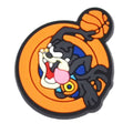 Tazmanian Devil with basketball Space Jam 324-02 - Shoe Charm