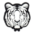 TIGER black on white sillhouette 325-02 Shoe Charm
