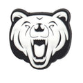 BEAR black on white sillhouette 325-04 Shoe Charm