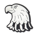 EAGLE black on white sillhouette 325-07 Shoe Charm