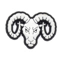GOAT black on white sillhouette 325-09 Shoe Charm