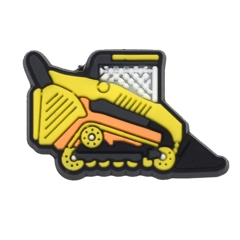 Snow plow yellow 329-02 - Shoe Charm