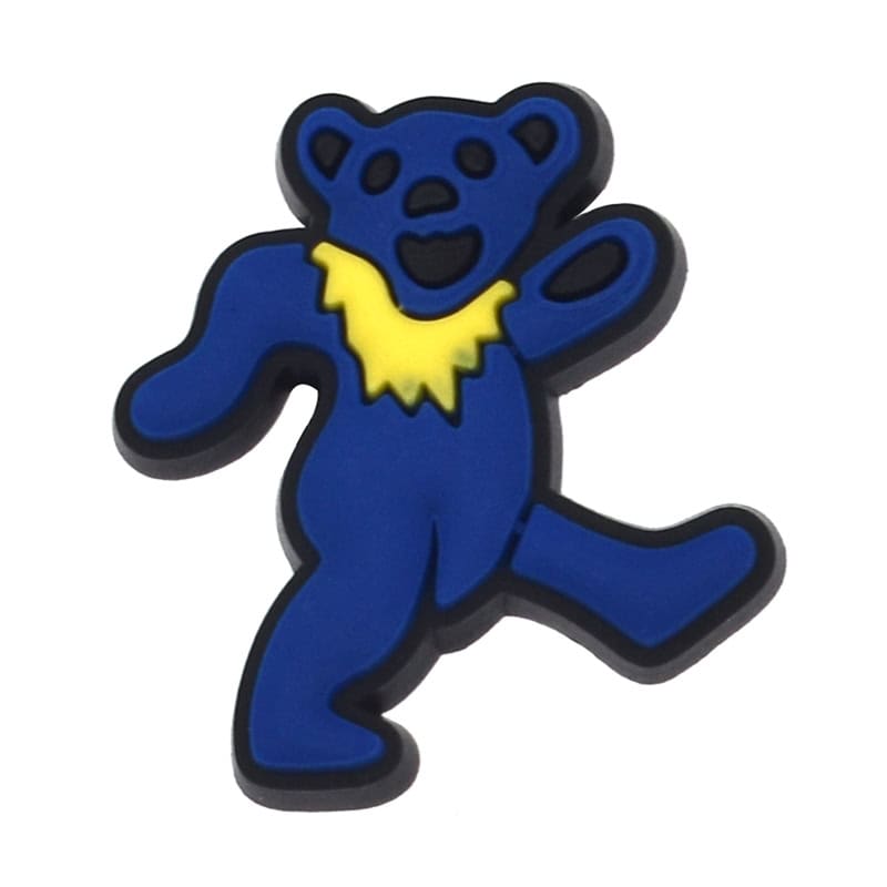 Blue dancing bear Grateful Dead 333-06 - Shoe Charm