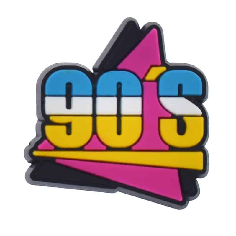 90's retro sign 343-01 - Shoe Charm
