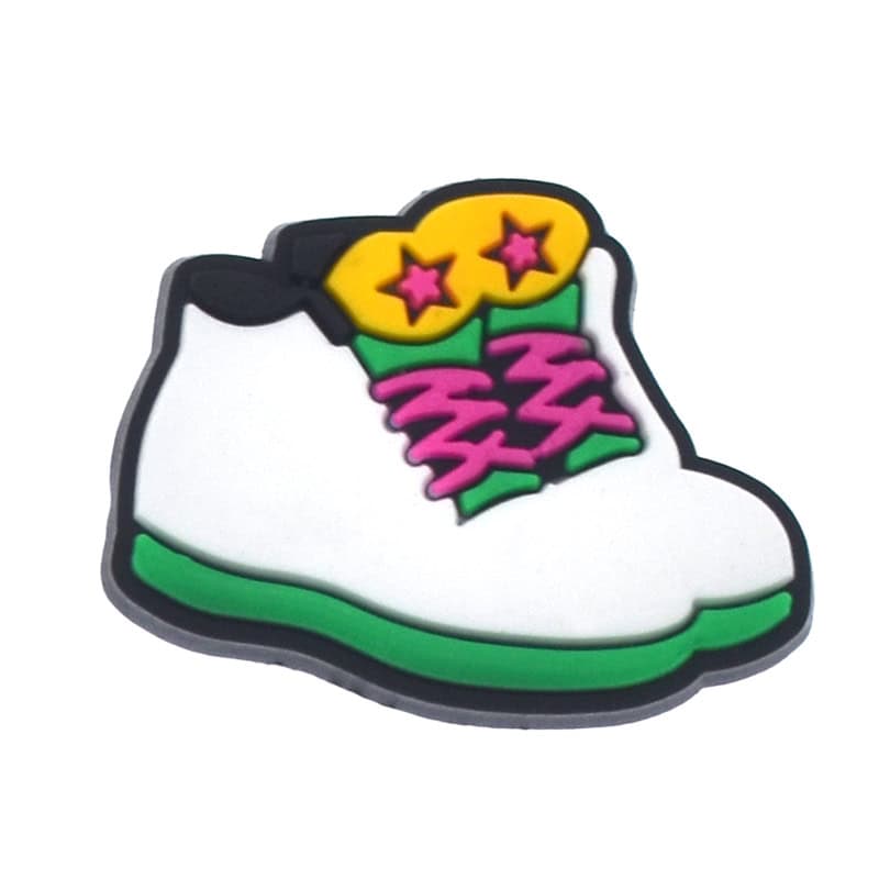 Multicolour retro hightop shoes 343-04 - Shoe Charm
