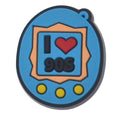 I heart 90s tamagotchi frame 343-10 - Shoe Charm