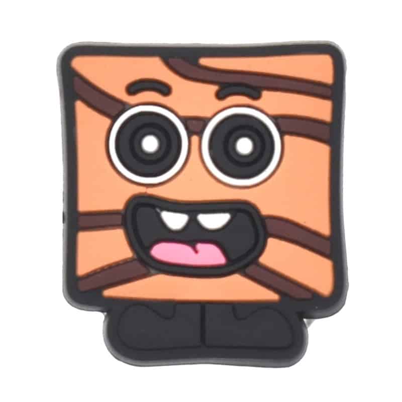 Shoe Charm - Angry Shreddie Breakfast cereal 347-02