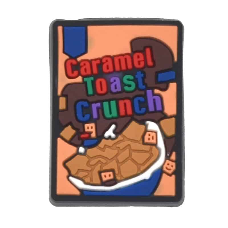 Shoe Charm - Caramel Toast Crunch box Breakfast cereal 347-10