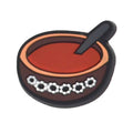 Shoe Charm - Chocolate Oats bowl Breakfast cereal 347-15