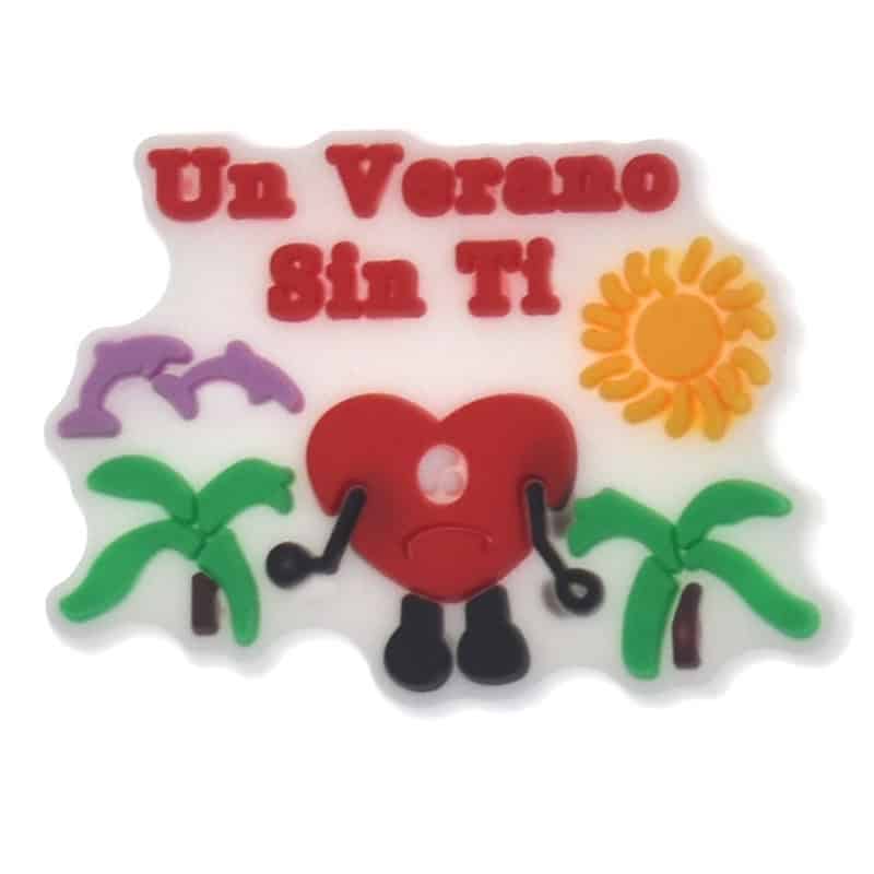 Bad Bunny Un Verano Sin Ti sign 348-34 Shoe Charm