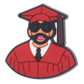 Bad Bunny red graduation 348-37 Shoe Charm