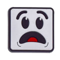 Sad square face 349-01 - Shoe Charm