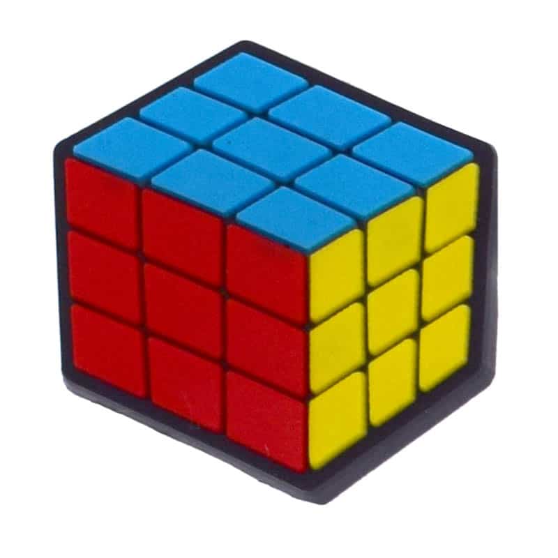 Rubix Cube puzzle 349-05 Shoe Charm