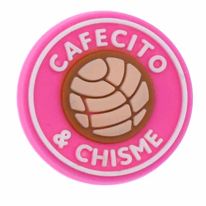 CAFETICO - CREAM CONCHA sweetbread sign logo 351-09 - Shoe Charm