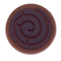 Chocolate round CONCHA sweetbread 351-10 - Shoe Charm