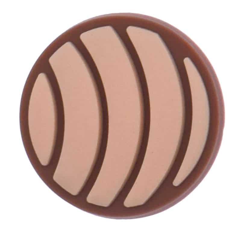 Caramel stripe CONCHA sweetbread 351-11 - Shoe Charm