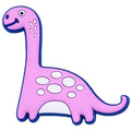 Pink Brachiosaurus Dinosaur 36-09 Shoe Charm
