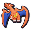 Blue wings out Dinosaur 36-16 Shoe Charm