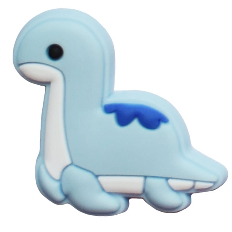 Baby blue Dinosaur 36-24 Shoe Charm