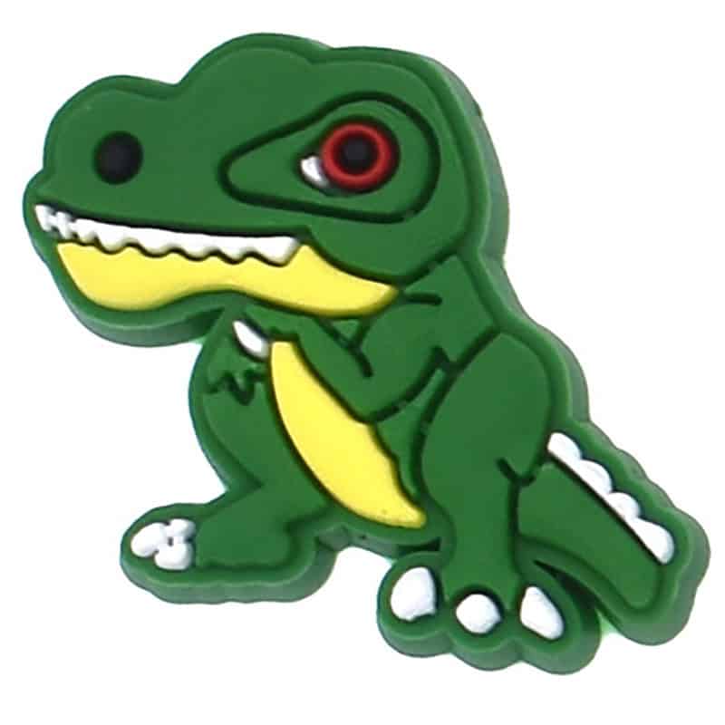 Green frown Dinosaur 36-31 Shoe Charm