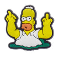 Homer Simpson super sign, Simpsons 361-01 Shoe Charm