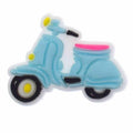 Blue scooter 361-04 Shoe Charm