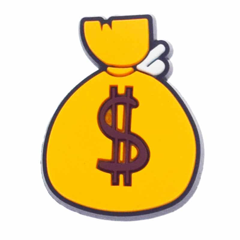 Money bag Pirates 363-04 Shoe Charm