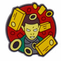 Eleven, The girl badge logo Stranger Things 364-05 Shoe Charm