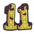 Number eleven, 11, Stranger Things 364-06 Shoe Charm