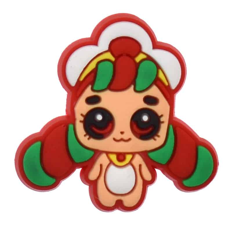 Long plaits Big eyes doll 365-02 Shoe Charm