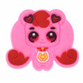 All pink Big eyes doll 365-06 Shoe Charm