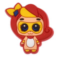 Yellow ribbon Big eyes doll 365-07 Shoe Charm